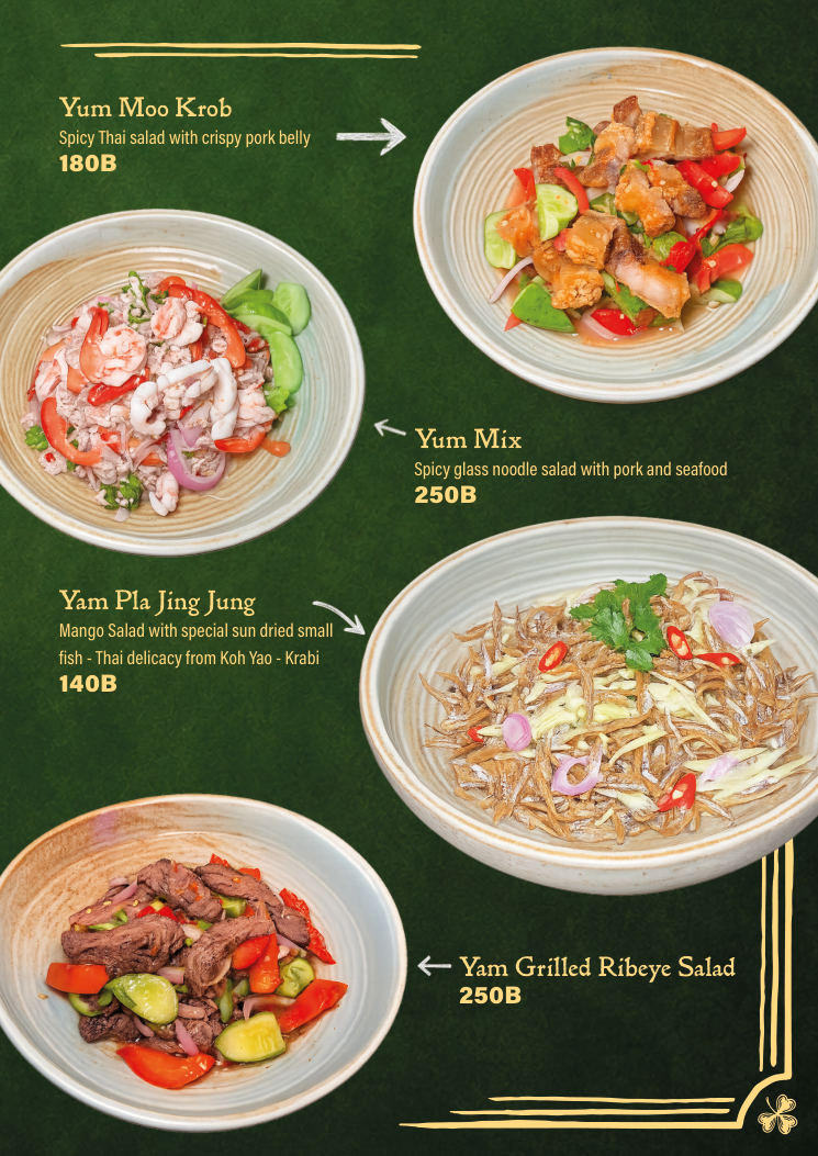 The Ugly Duckling menu page 30